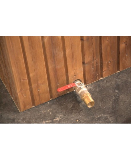 Keturkampės formos plastikinis termomedienos apdailos kubilas Keturkampės formos plastikinis termomedienos apdailos kubilas