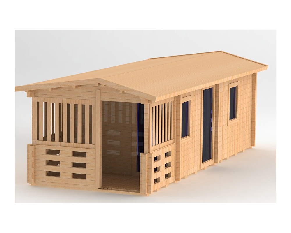 Sauna staciakampės formos Sauna staciakampės formos