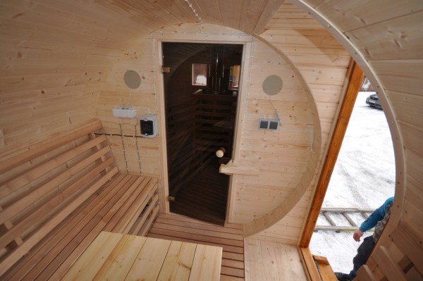 statinės formos sauna statinės formos sauna